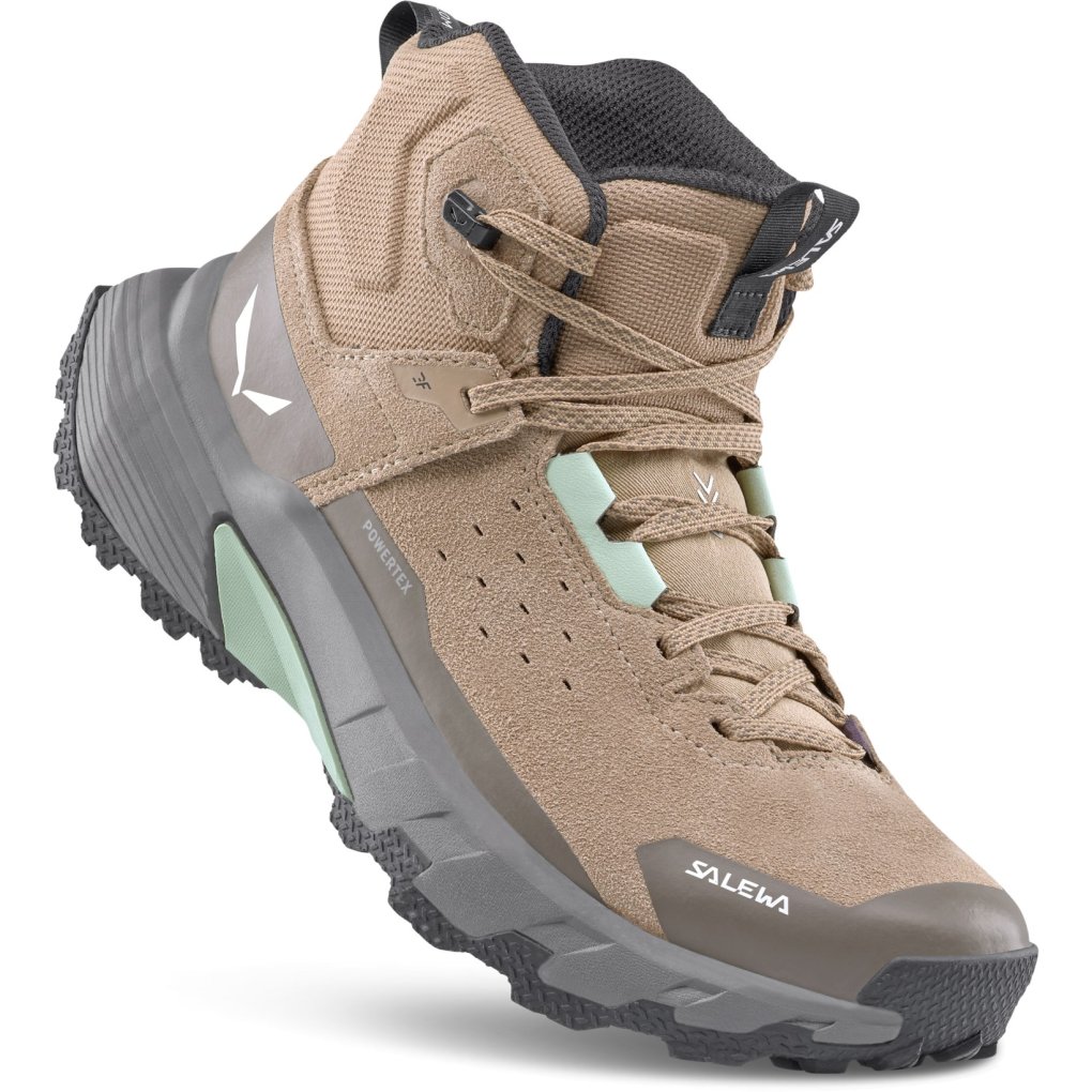 Salewa Pedroc 2 Leather Mid Powertex Hiking Shoes Women - quicksand/bungee cord 7289