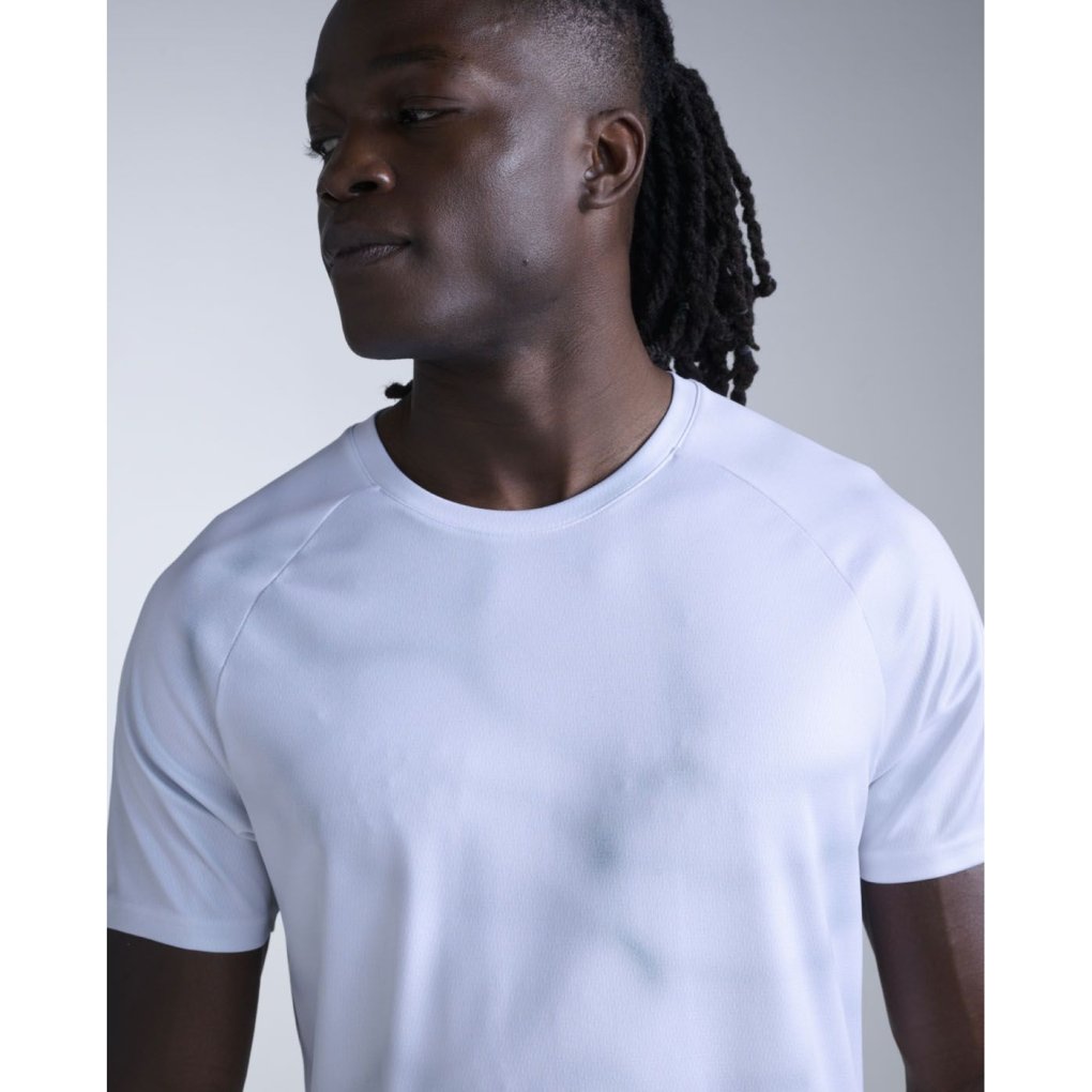 2XU Aero Mesh T-Shirt Men - smoke blue/black reflective