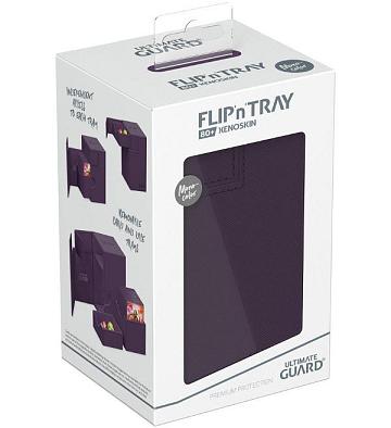 Ultimate Guard Flip'n'Tray Deck Case 80+ XenoSkin Monocolor - Purple