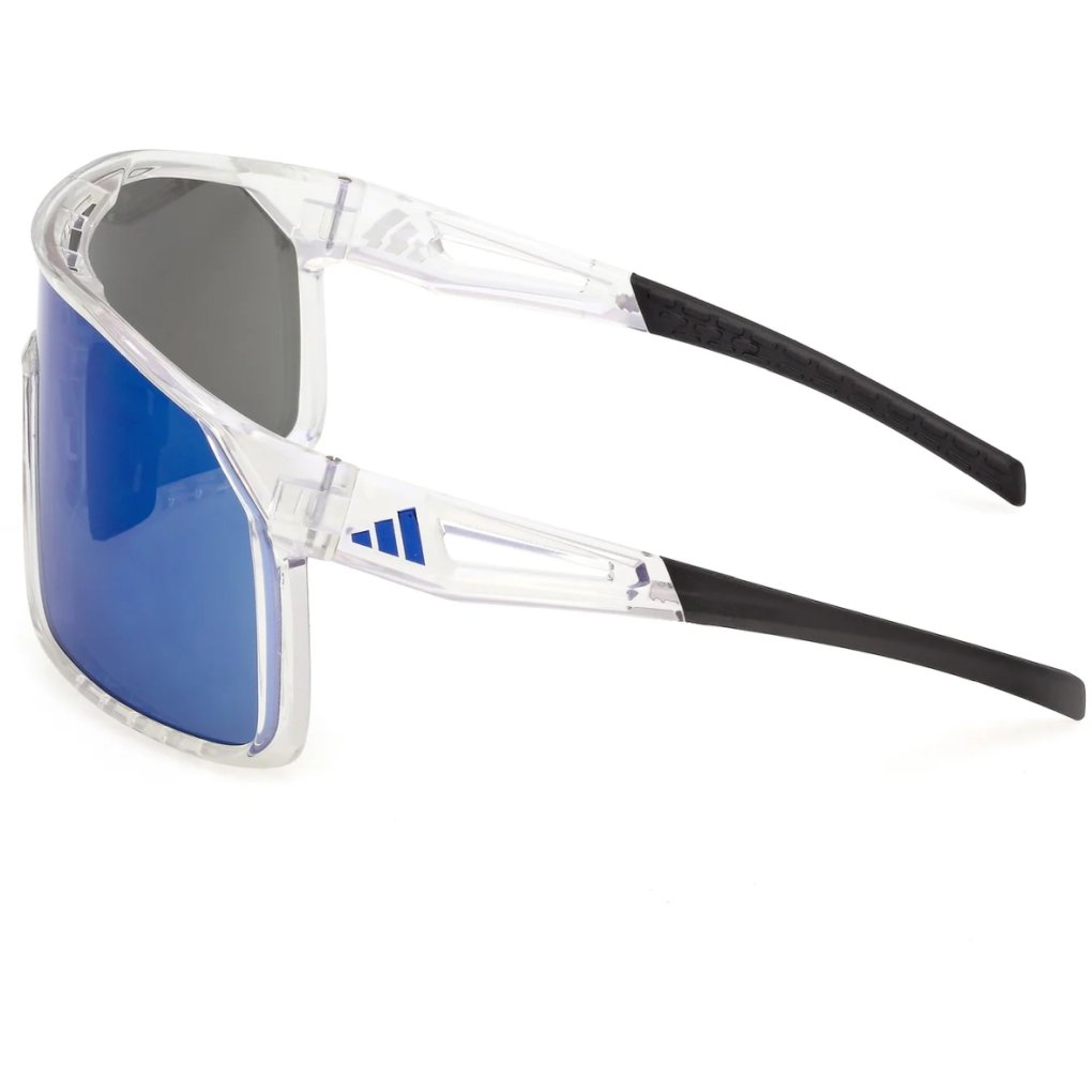 adidas Alkator SP0124 Glasses - Crystal / Blue Mirror