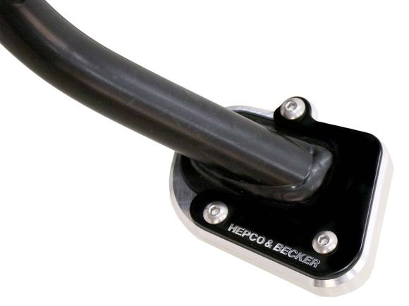 Hepco & Becker side stand extension - black/silverBMW 850 F 850 GS ABS (0B09) - 2018 - 2023Ref: Hbe04583A / 42116513 00 91