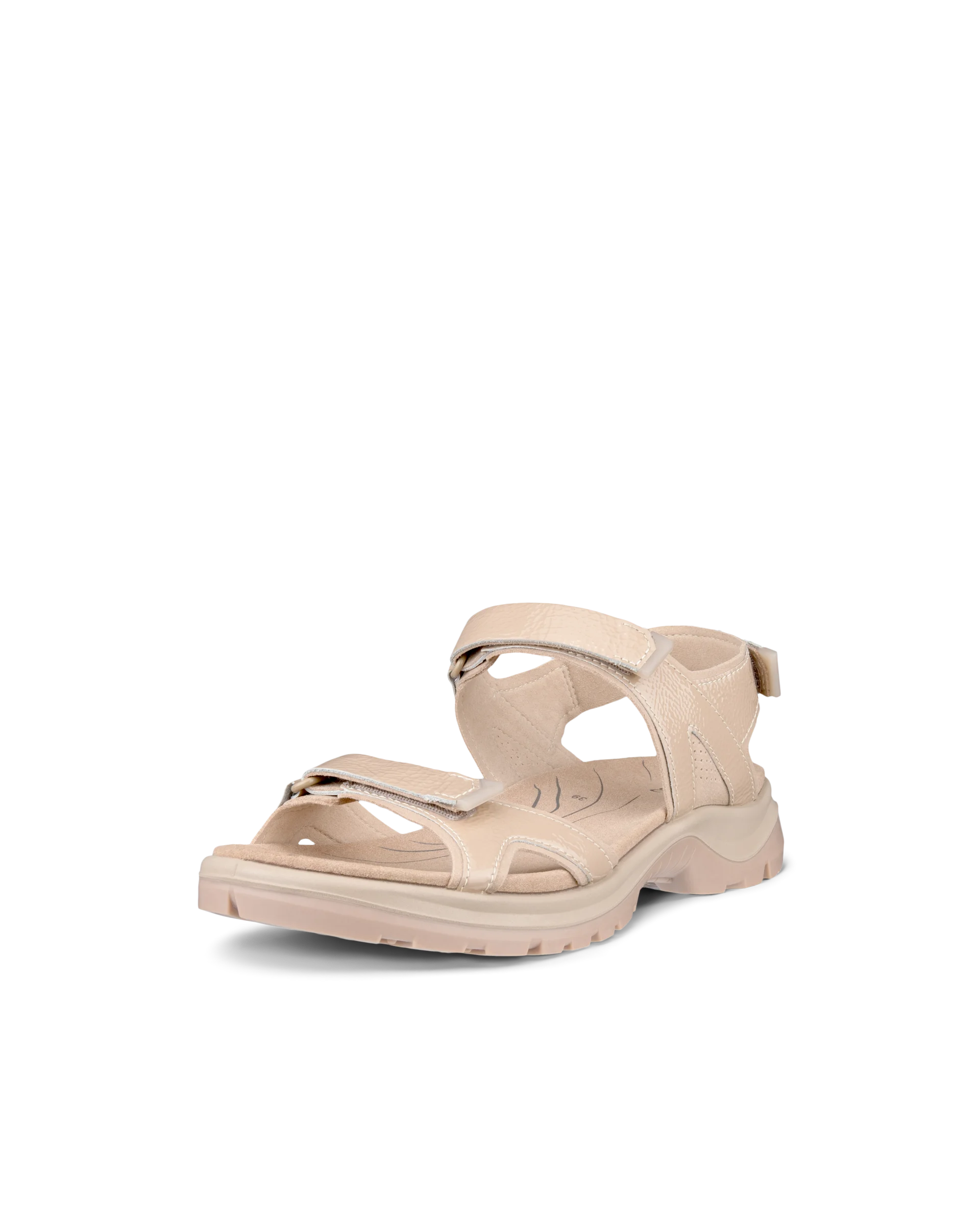 ECCO OFFROAD Damen Trekkingsandale aus Leder Beige