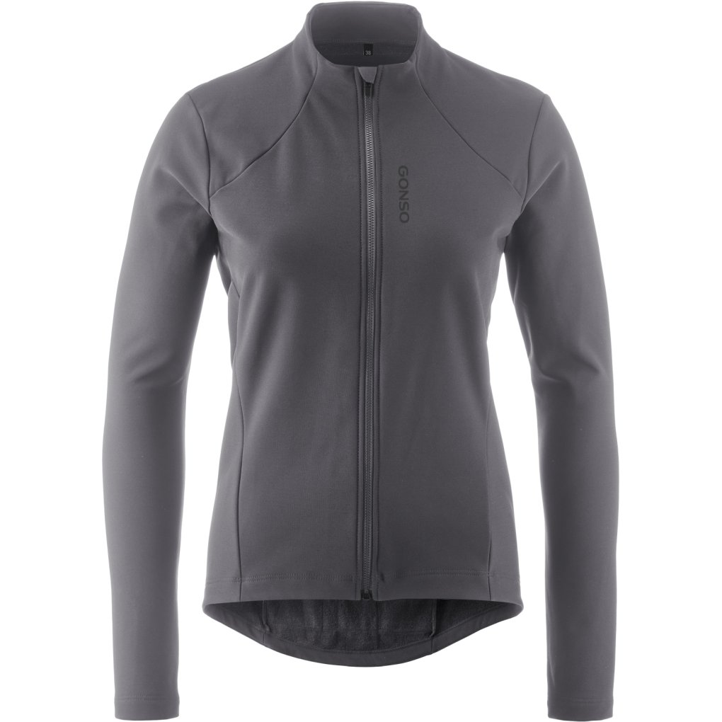 Gonso SITIVO Therm Longsleeve Jersey Women - Mercury Gray