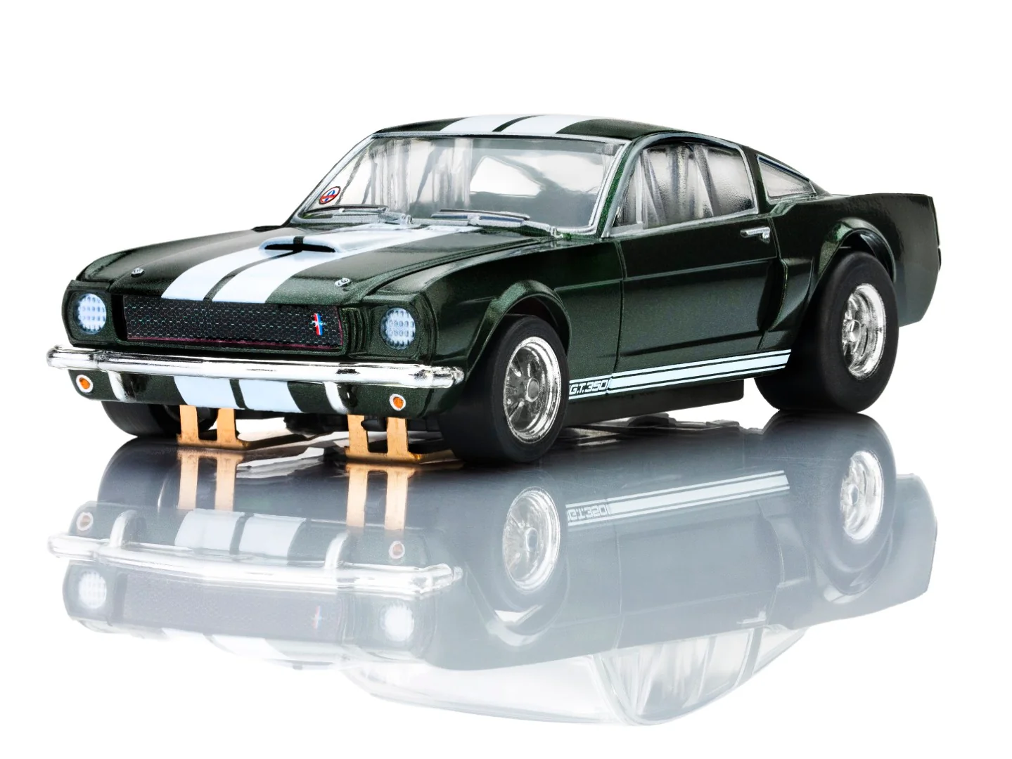 GT350 Shelby Mustang 1966 – Ivy Green with white stripe AFX 22150