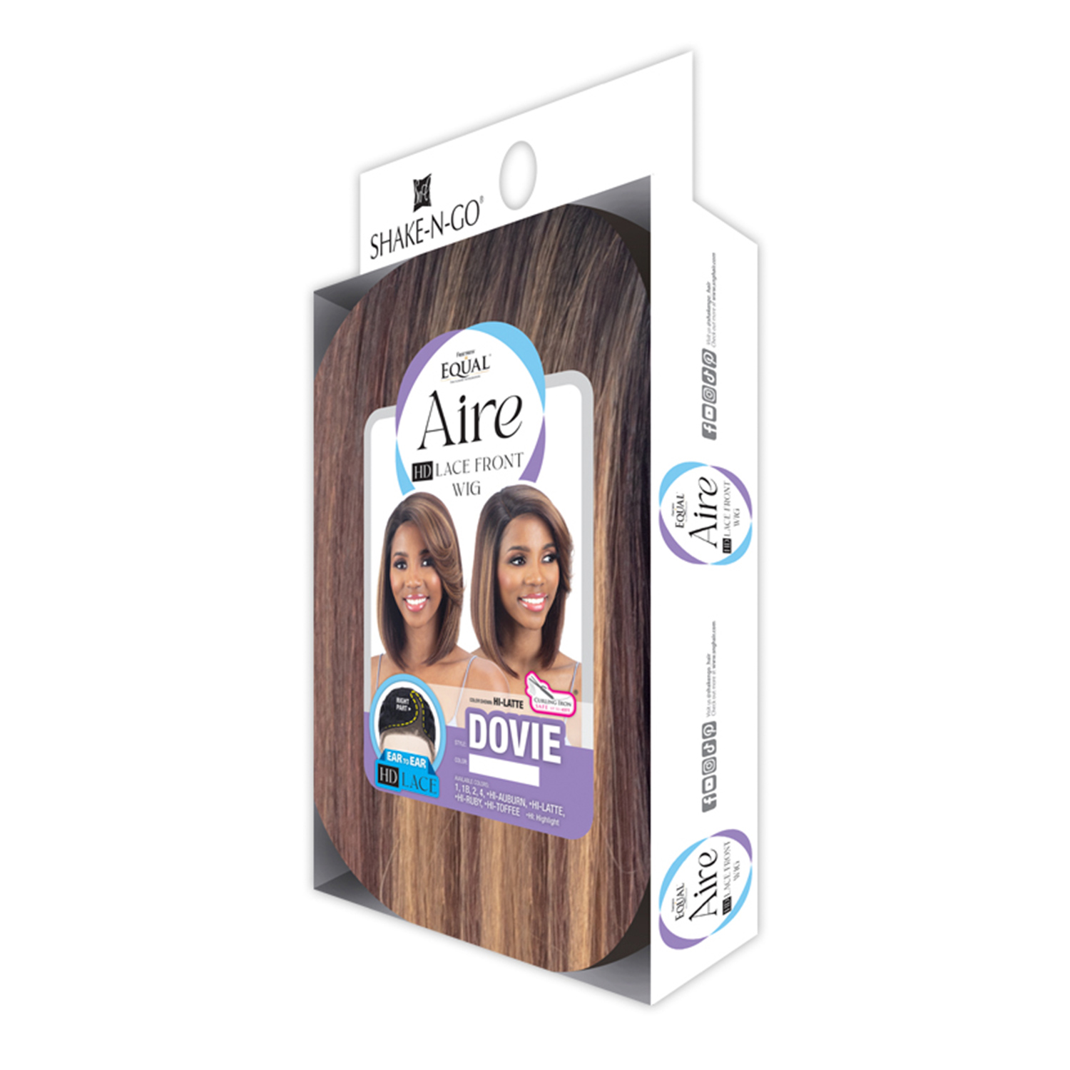 FreeTress Equal HD Lace Front Wig Dovie