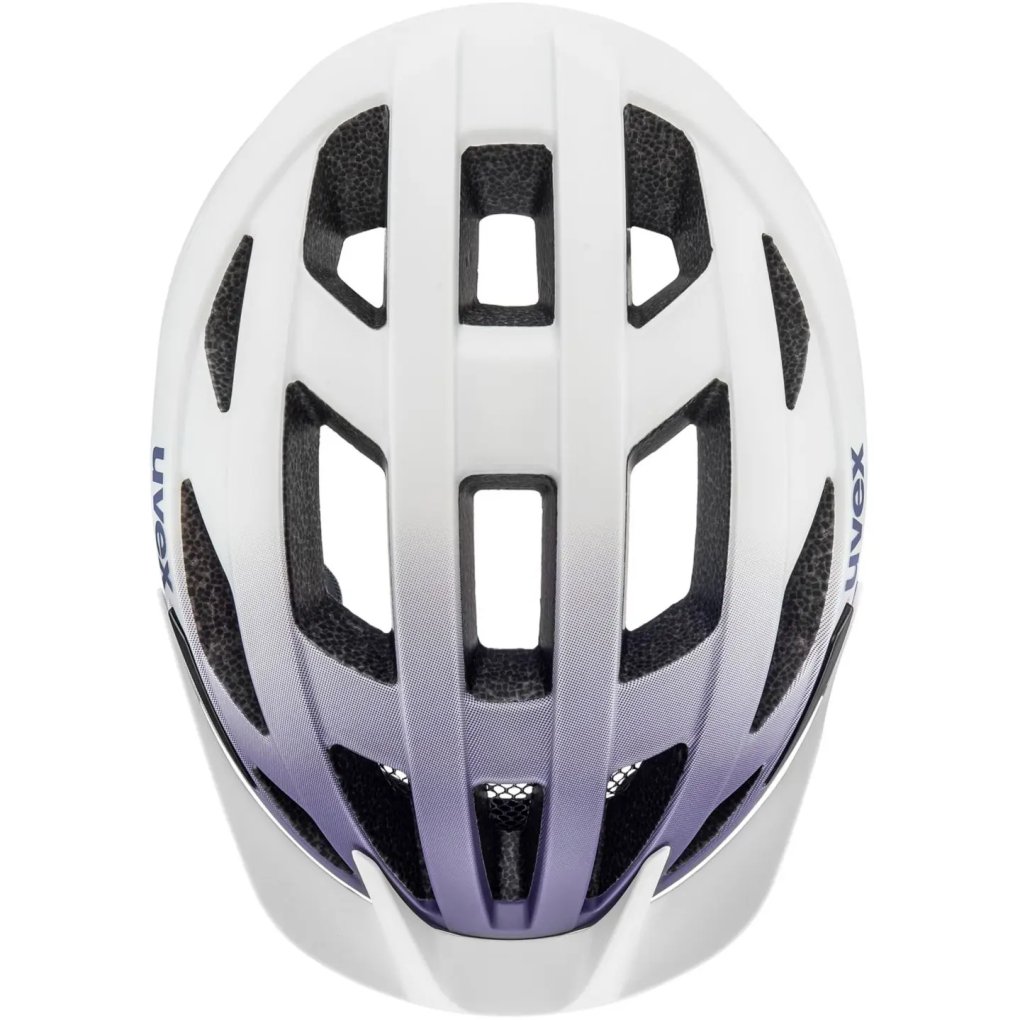 Uvex air wing 2 cc Bike Helmet Kids - lilac-white matt