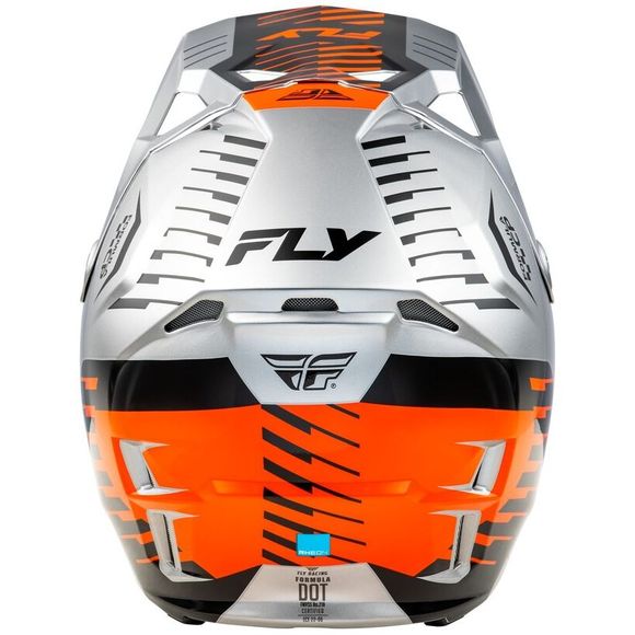 Fly FORMULA CP SLICE 2025 cross helmet - Gray / RedRef: FL1517