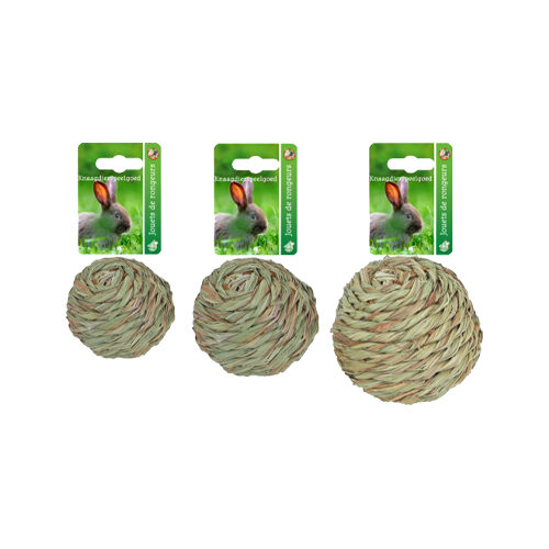 Boon Grass Ball Woven with Bell - 10 cm