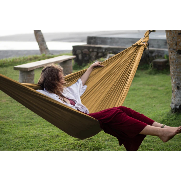 Ticket To The Moon Travel Compact Hammock - Leaf Green