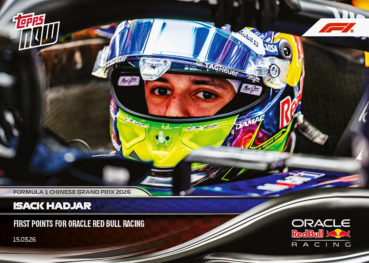 Isack Hadjar - 2026 Formula 1® Topps NOW® - Card 20 - PR: 1275