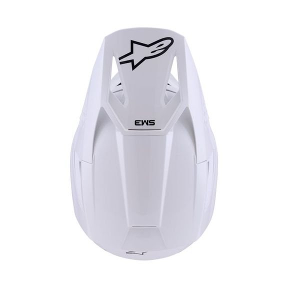 Casque cross Alpinestars S-M3 SOLID 2025 - BlancRef : AP3958