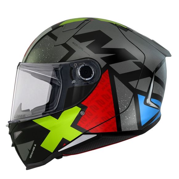 Full helmet MT HELMETS Revenge 2 S - Light - Gray / YellowRef: MTH0053