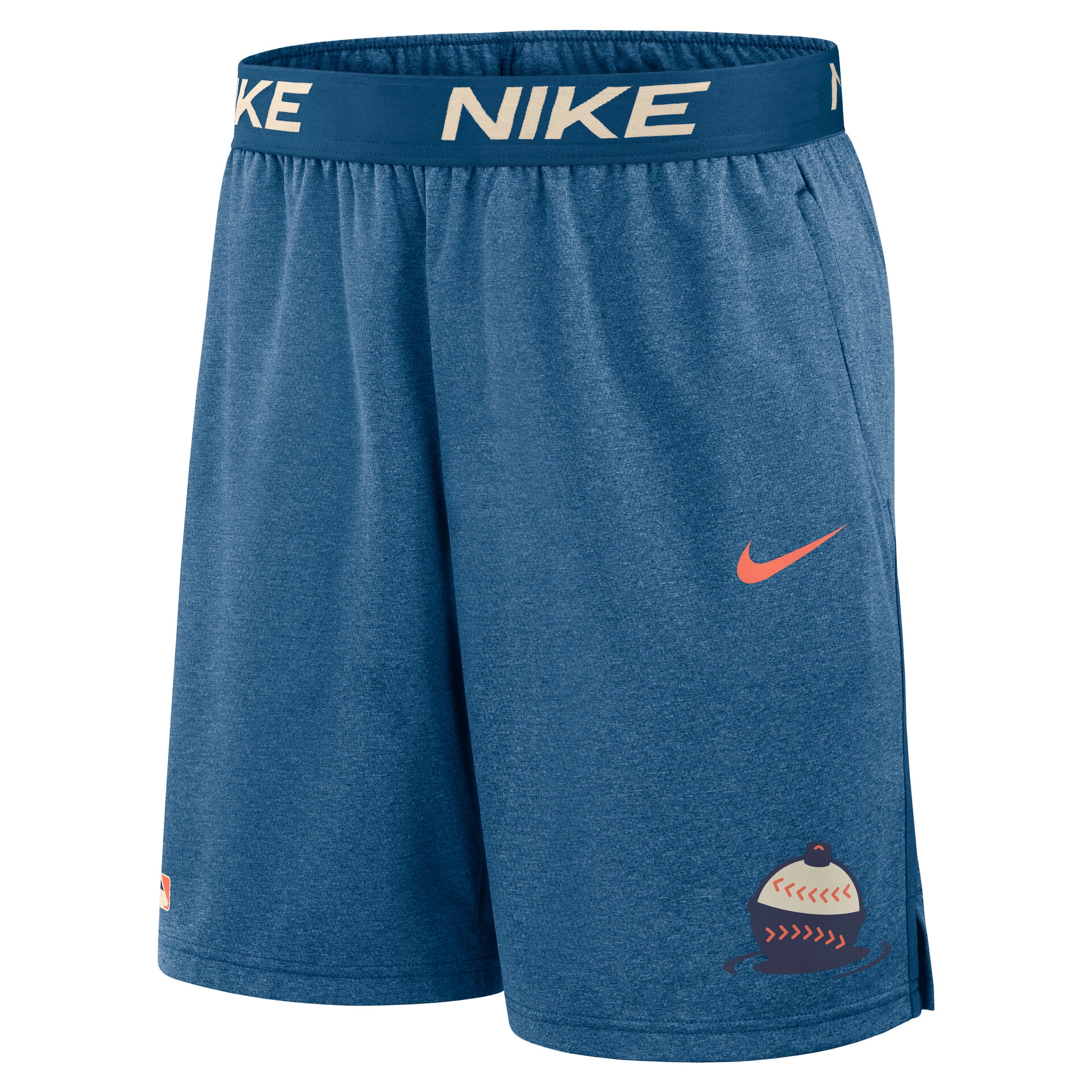 Milwaukee Brewers 2026 City Connect MLB Authentic Dri-FIT Shorts Blue