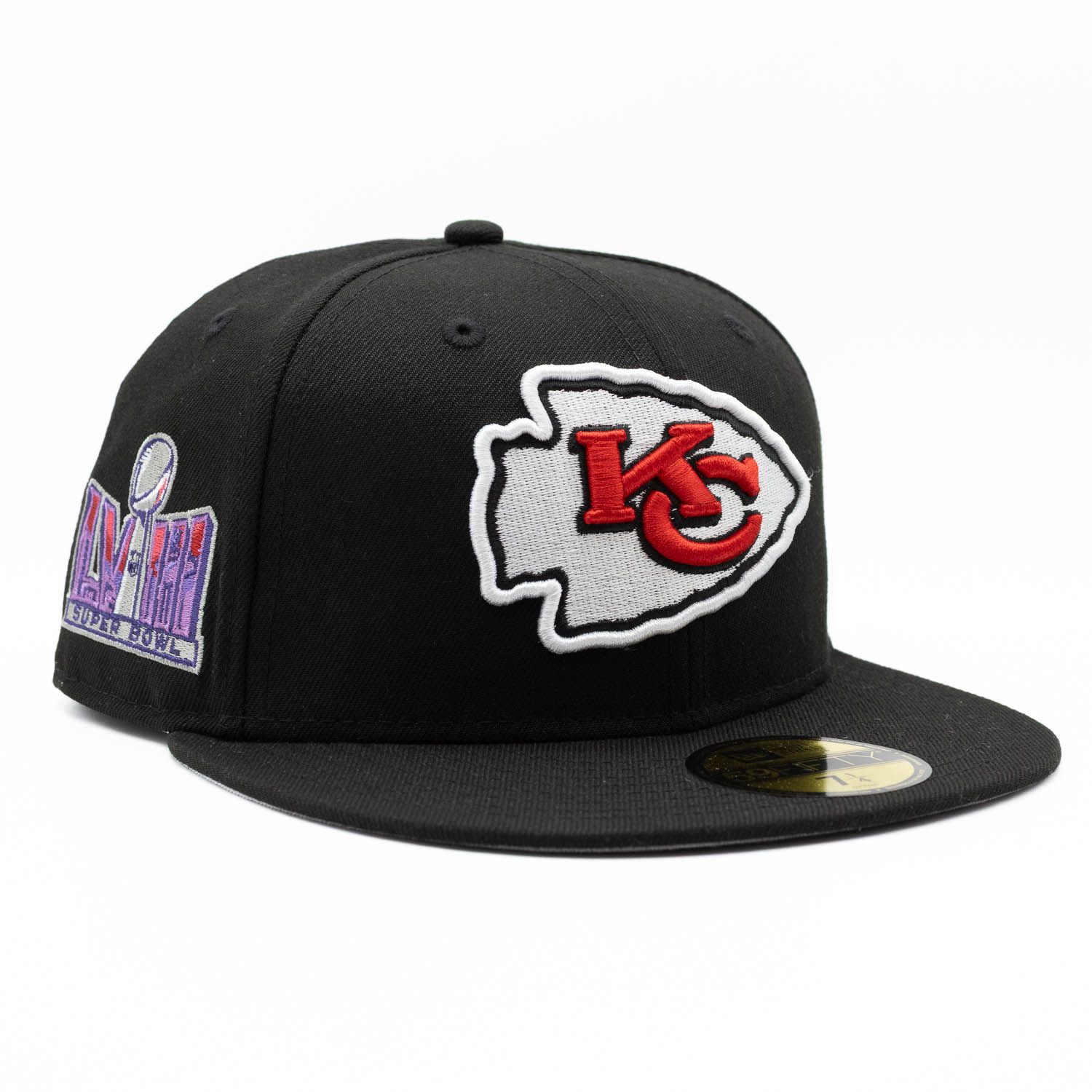 Kansas City Chiefs Super Bowl LVIII 59FIFTY Fitted NFL Cap Black