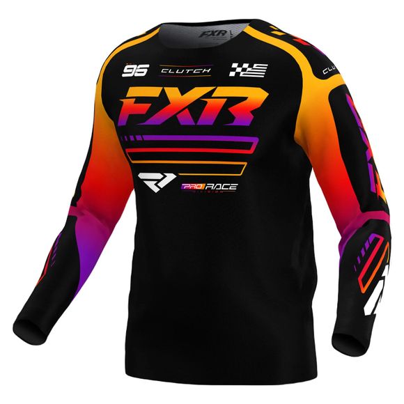 FXR CLUTCH MX 25 2025 cross jersey - Black / MulticolorRef: FXR0849