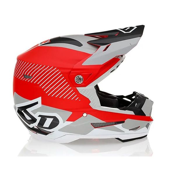 Casque cross 6D Helmets ATR-2 FUSION 2024 - Noir / RougeRef : DH0029