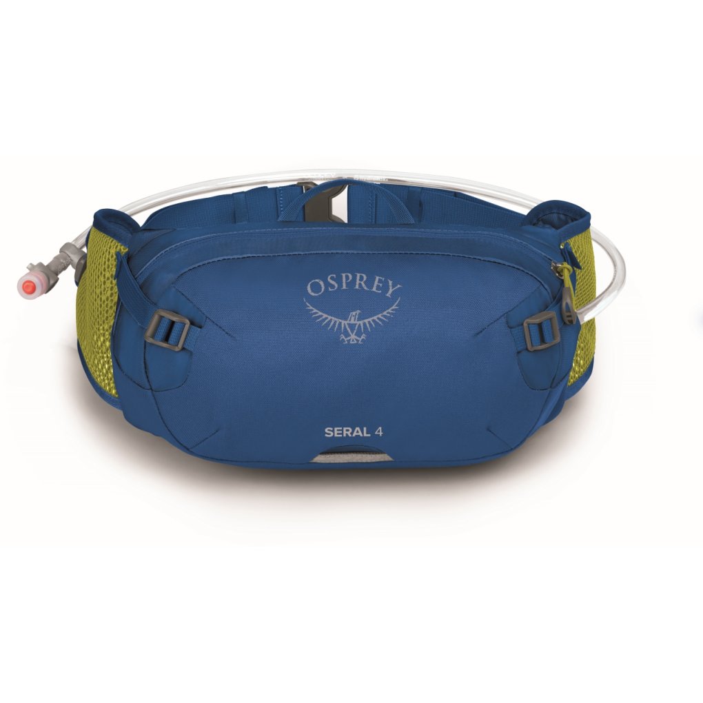 Osprey Seral 4 Waist Pack + 1.5L Hydration Bladder - Postal Blue