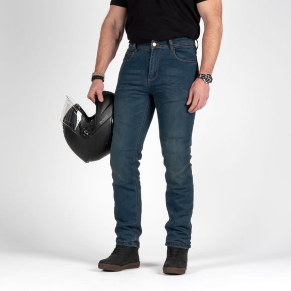 Jean Moto DXR ARVON - Straight - BleuRef : DXR0325