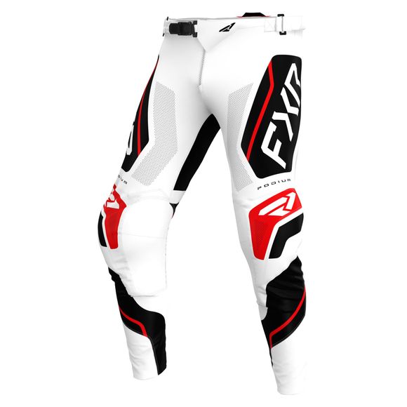 FXR PODIUM RELAY 2026 cross pants - White / BlackRef: FXR1638