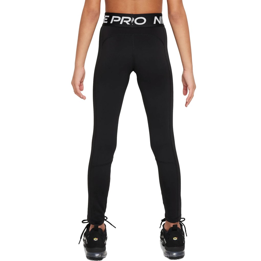 Nike Pro Leak Protection Dri-FIT Tights Girls - black/white FJ6863-010