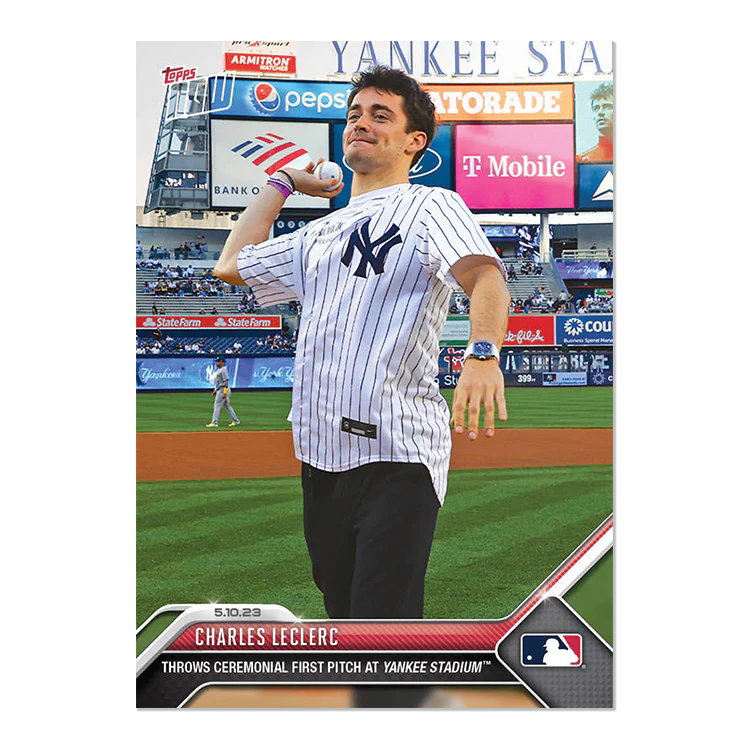 Topps UK - Charles Leclerc - 2023 MLB TOPPS NOW® Card 269