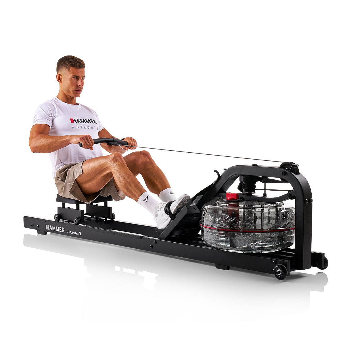 Water Rowing Machine RowFlow 10.0
