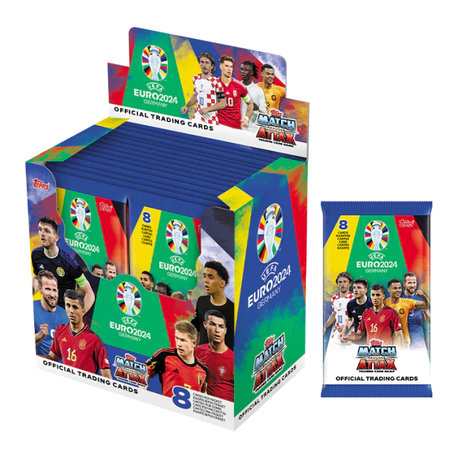 Official EURO 2024 Match Attax - Full Box