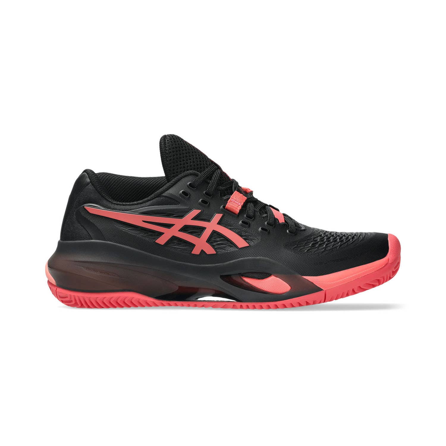 ASICS GEL-RESOLUTION X CLAY BLACK WOMEN 1042A277