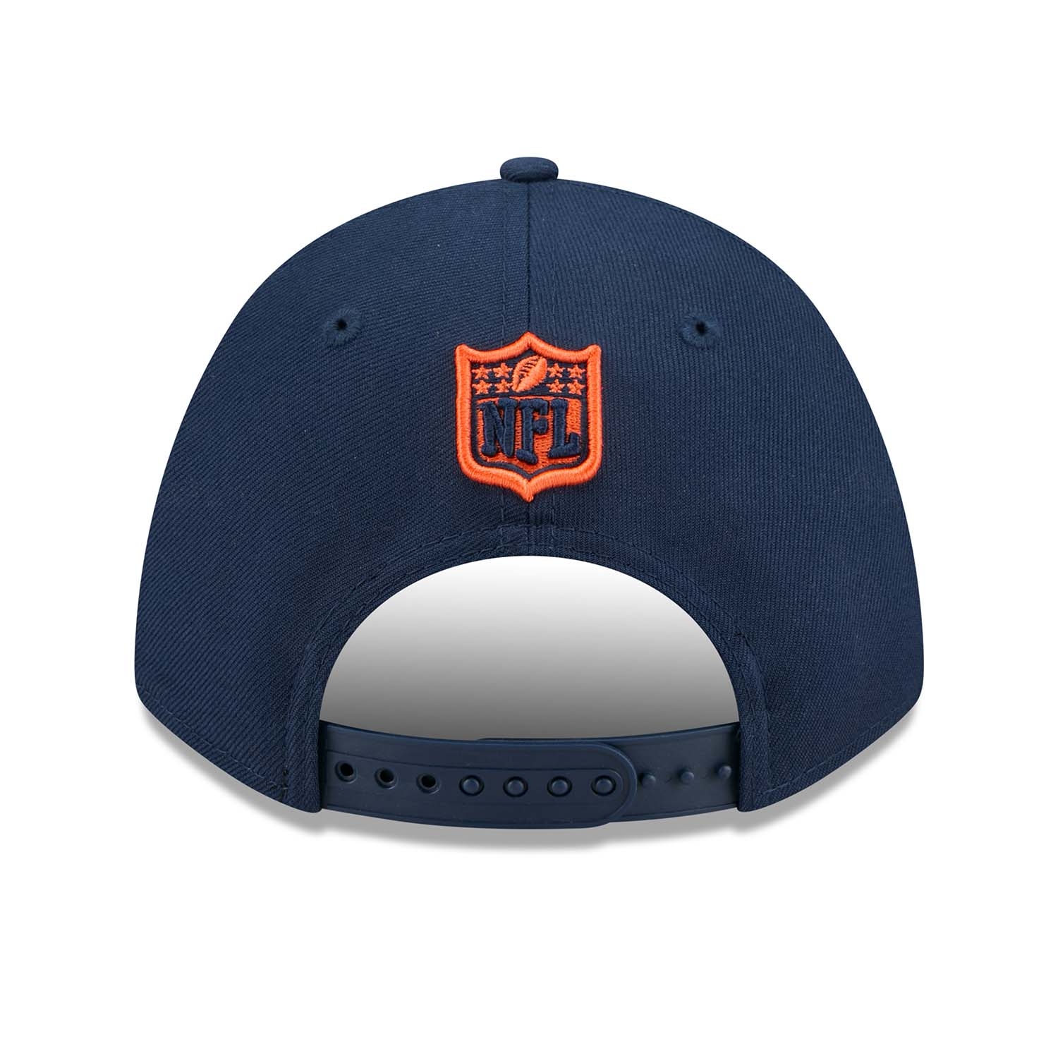 Denver Broncos NFL Team Logo New Era 9FORTY M-Crown Snapback Cap Navy