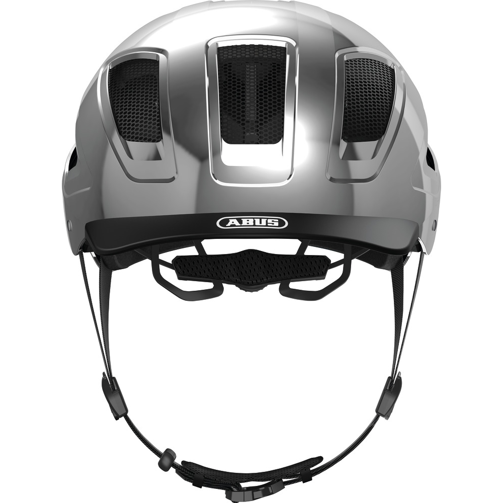 ABUS Hyban 2.0 Helmet - chrome silver
