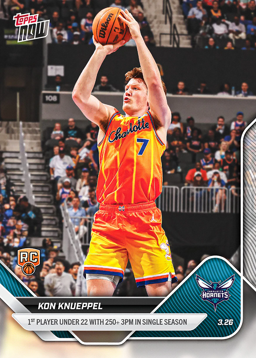 Kon Knueppel - 2025-26 NBA Topps NOW® - Card 228