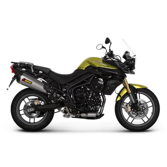 Silencieux Akrapovic Titane embout carboneRef : S-T800SO1-HZAAT / 18112489