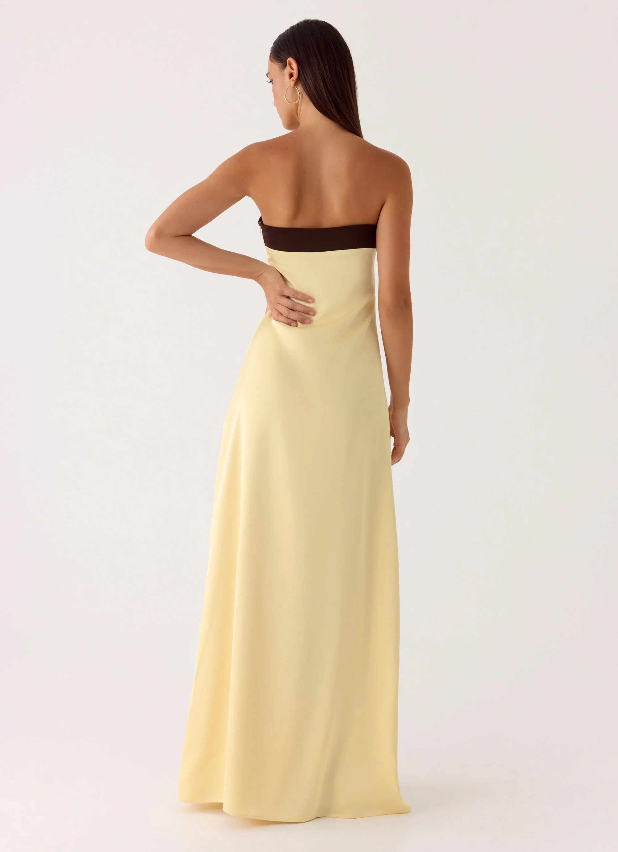 Jiana Maxi Dress - Baby Yellow