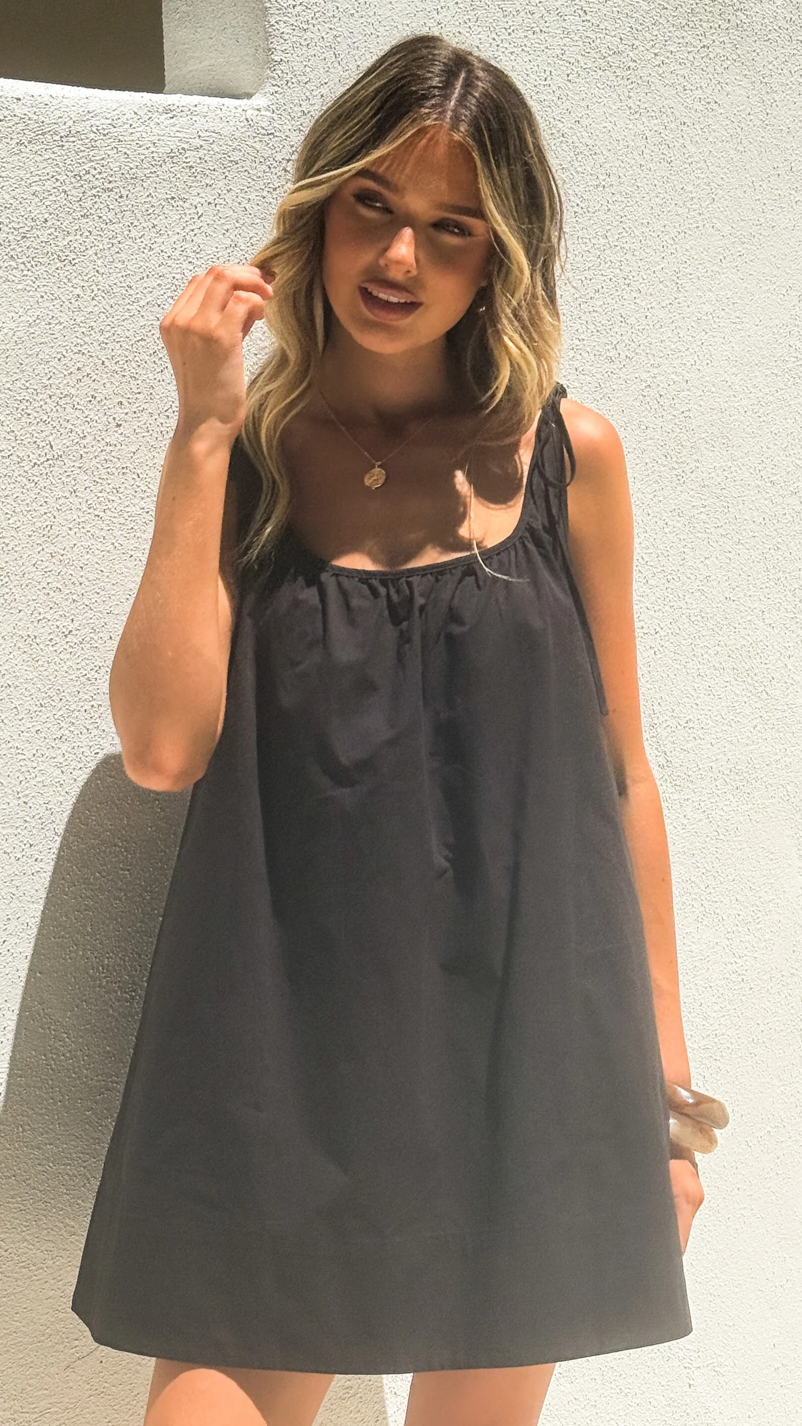 Maylie Mini Dress - Black