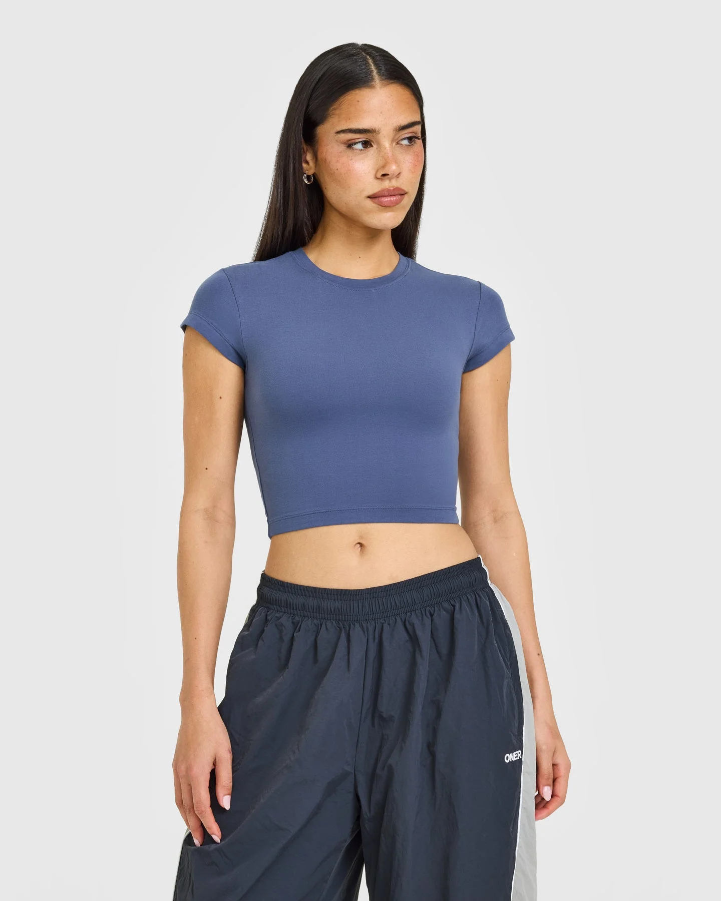 Cotton Baby T-Shirt | Slate Blue