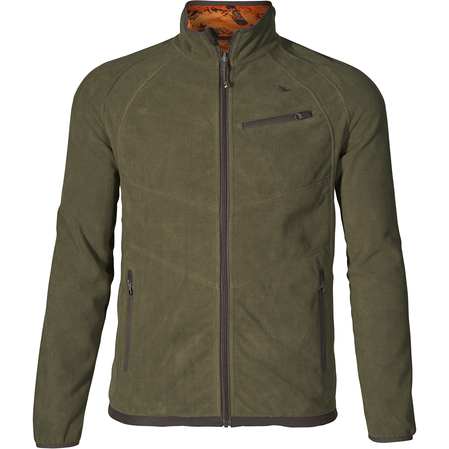 Seeland Vantage Reversible Fleece Jacket Men (Pine Green\/InVis Orange Blaze)