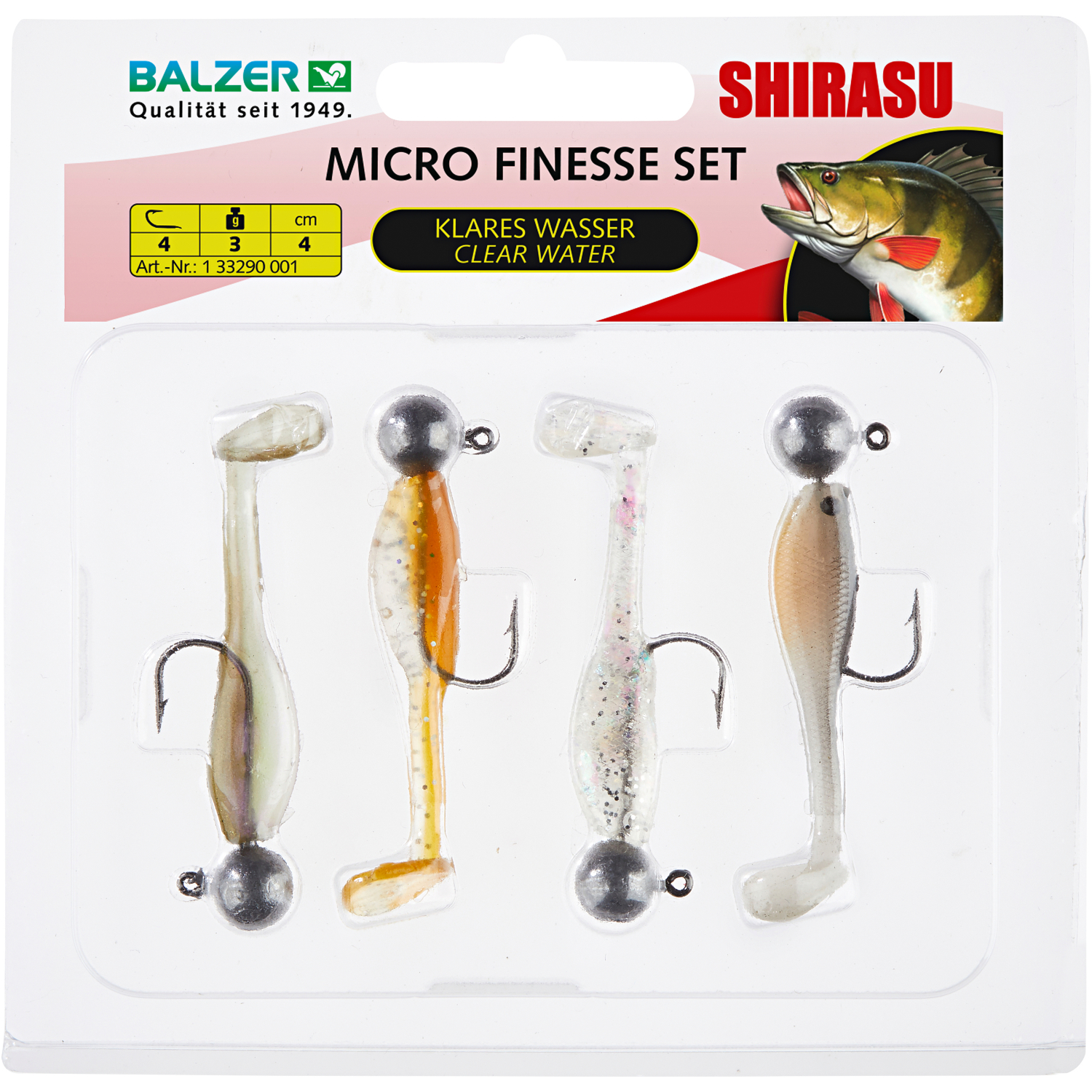 Shirasu Microbait set Clear water