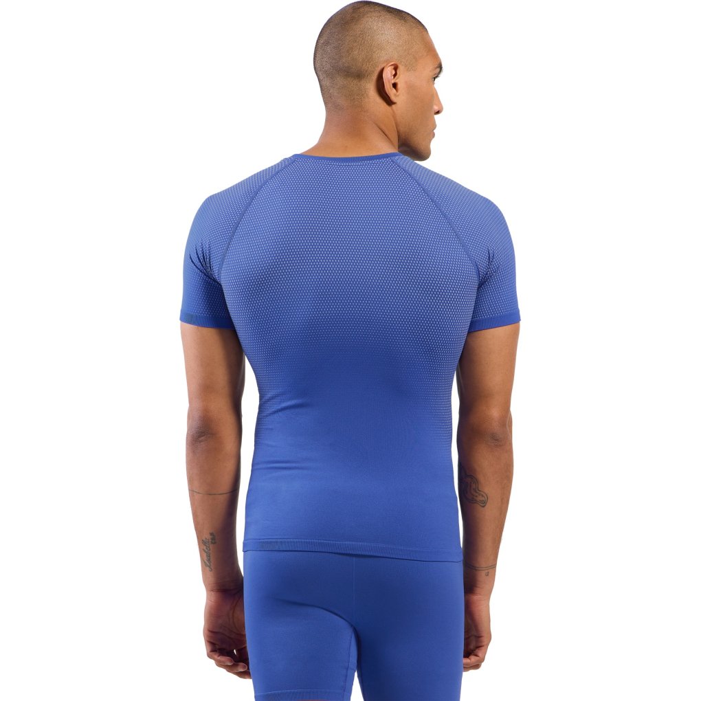 Odlo Performance Light Short-Sleeve Base Layer Top Men - dazzling blue
