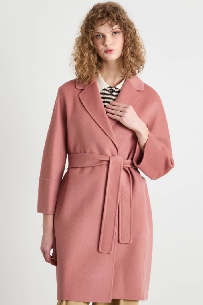 Short robe coat - PINK
