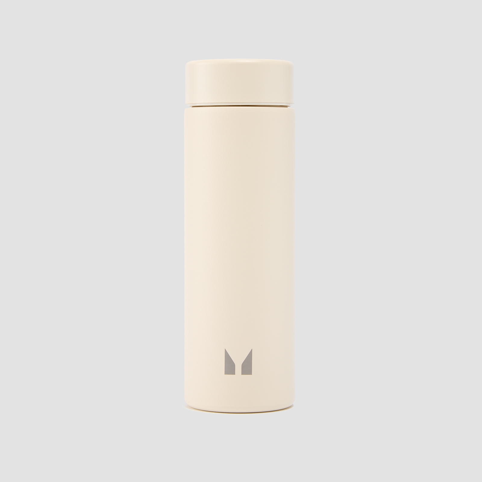 Large Metal Water Bottle - Natural Cream