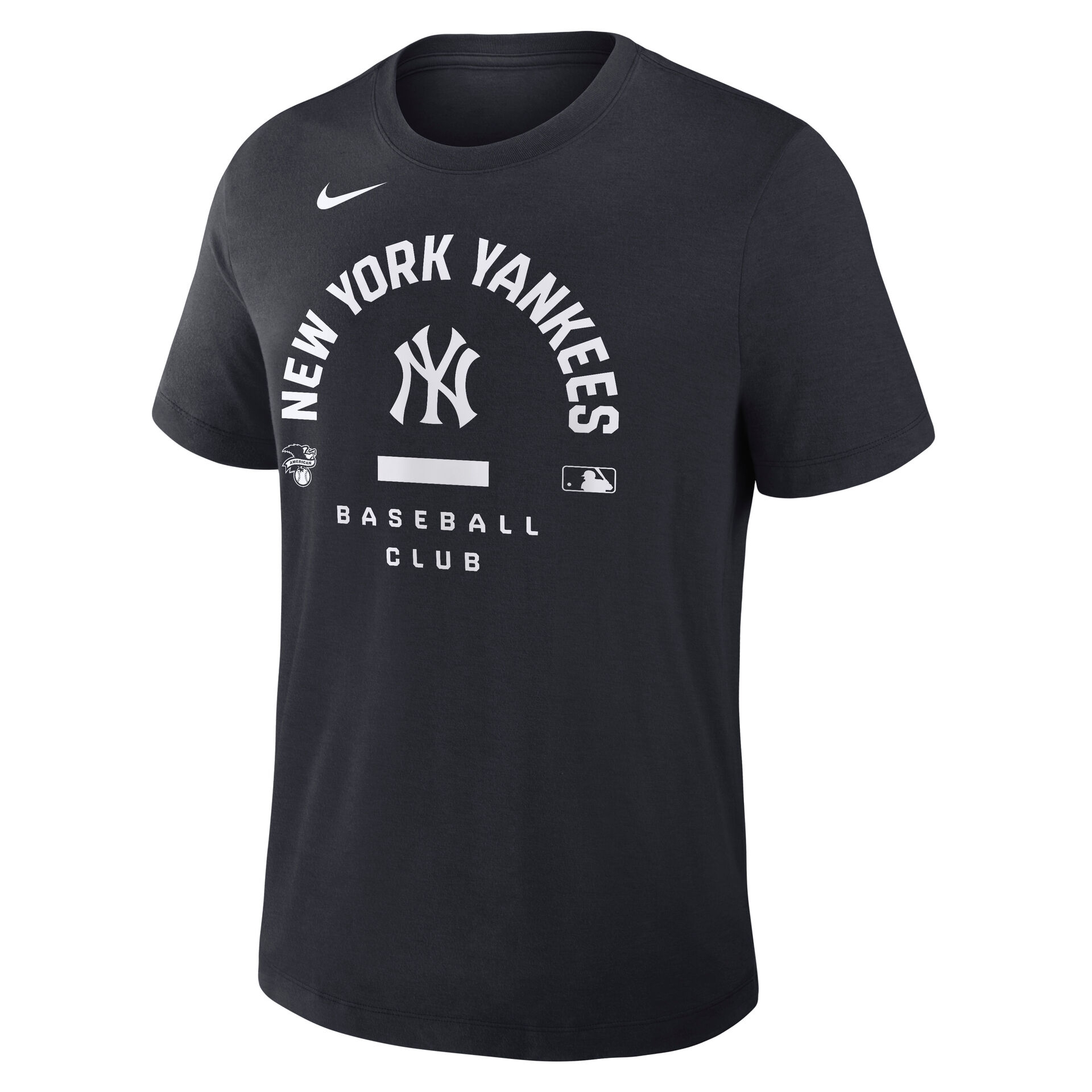 New York Yankees Early Work 2026 MLB Authentic Tri-Blend T-Shirt Navy