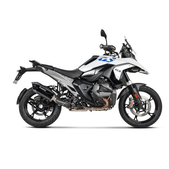 Silencieux Akrapovic Titane noir embout carbone - Gris / NoirRef : SA0043 / 18114623
