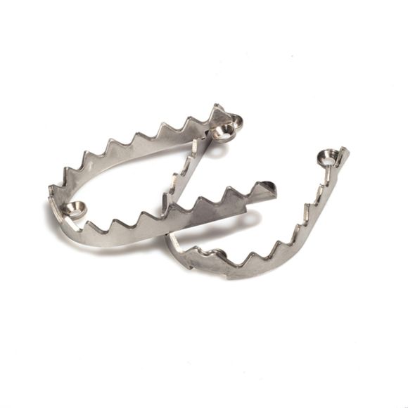 Repose-pieds RFX Dents de requin de rechange en acier inoxydable pour Pro(2pcs) UniverselRef : RFX00915A / 1110591001