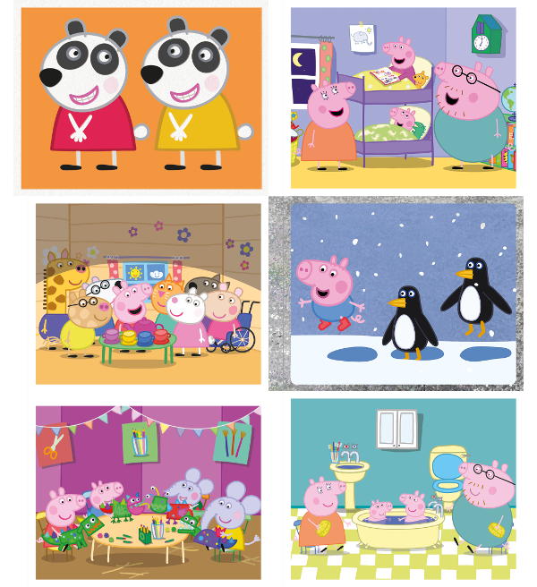 Panini Peppa Pig My Fun Photo Album Stickers + Cards - Album + Box