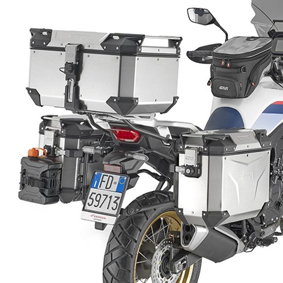 Givi PL ONE FIT MONOKEY CAM-SIDE TREKKER OUTBACK Case MountHONDA 750 XL 750 TRANSALP - 2023 - 2025Ref: gi1714 / plo1201cam