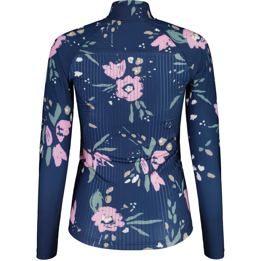 Maloja MonvisoM. Nordic Race Aero Shirt Women - night sky brushflower 1138