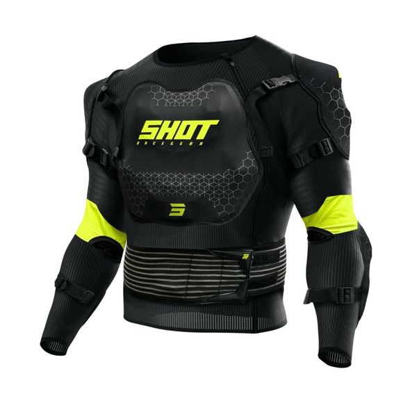 Gilet de protection Shot OPTIMAL 2.0 ENFANT - Noir / JauneRef : SO2735