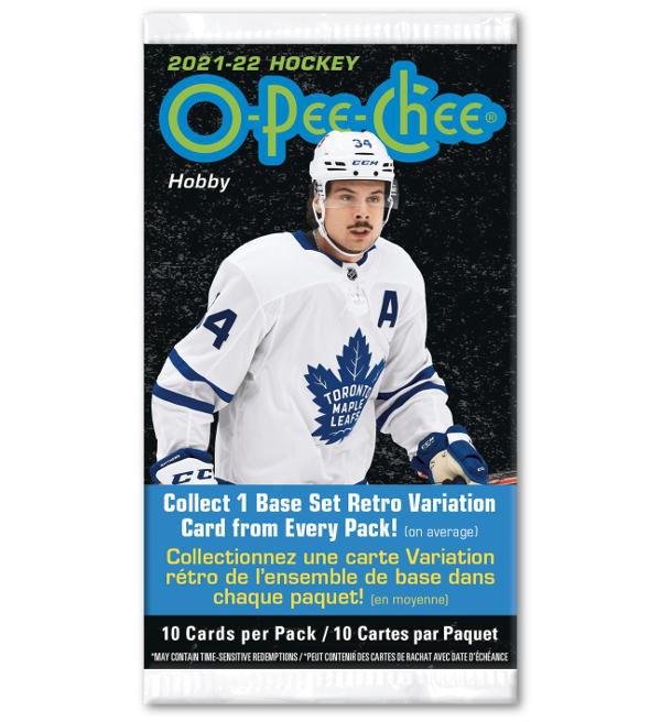 Upper Deck NHL 2021-22 Hockey - O-Pee-Chee - Hobby Box