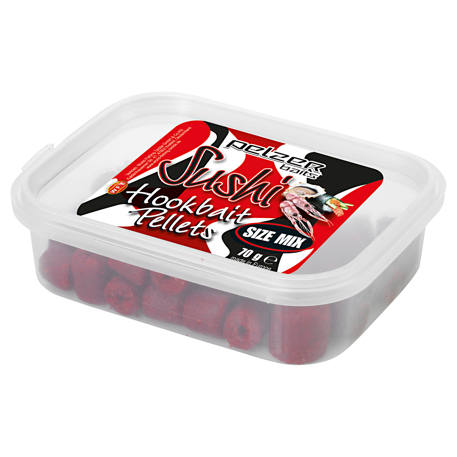 Pelzer Hookbait Pellets Mix (Sushi)