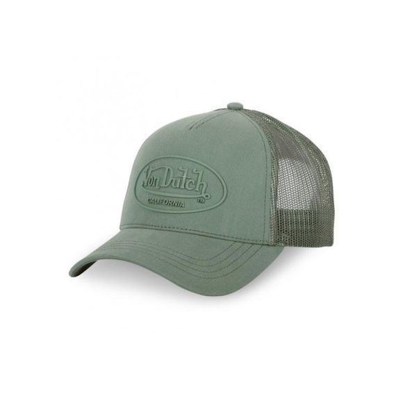Von Dutch Rubber Tone On Tone - Green CapRef: Vdh0194/Vd/1/Cb/Log/09 You